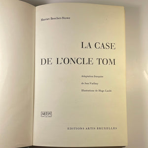 La Case de L’Oncle Tom - Jean Vœllmy - Illustrations by Hugo Laubi