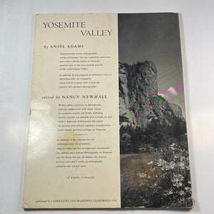 Yosemite Valley - Ansel Adams