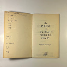 Load image into Gallery viewer, The Poetry of Richard Milhous Nixon - Jack S. Margolis